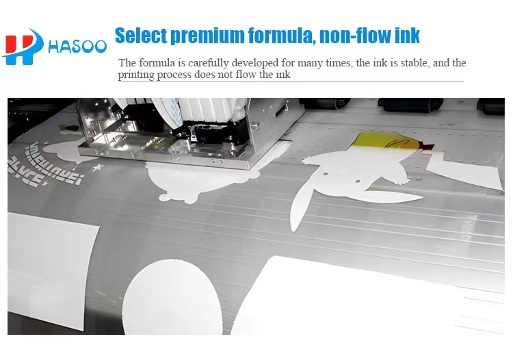 Comparison test of DTG and white ink heat transfer DTF