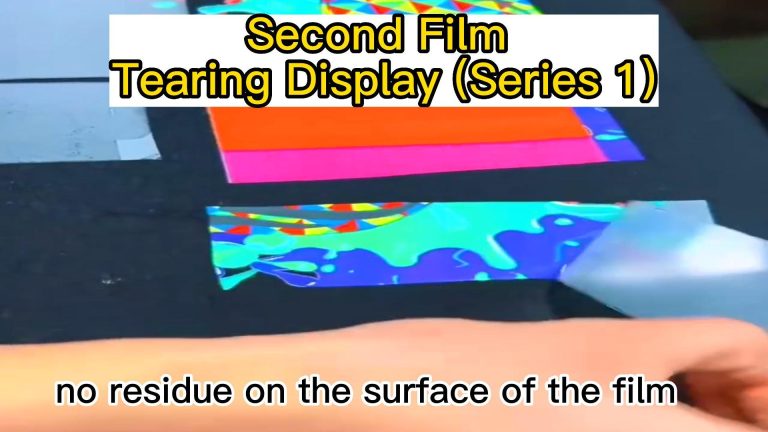 Second Film Tearing Display (Series 1)