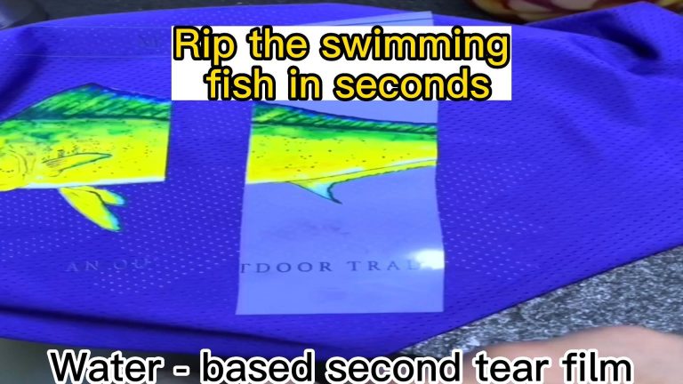 Rip the swimming fish in seconds