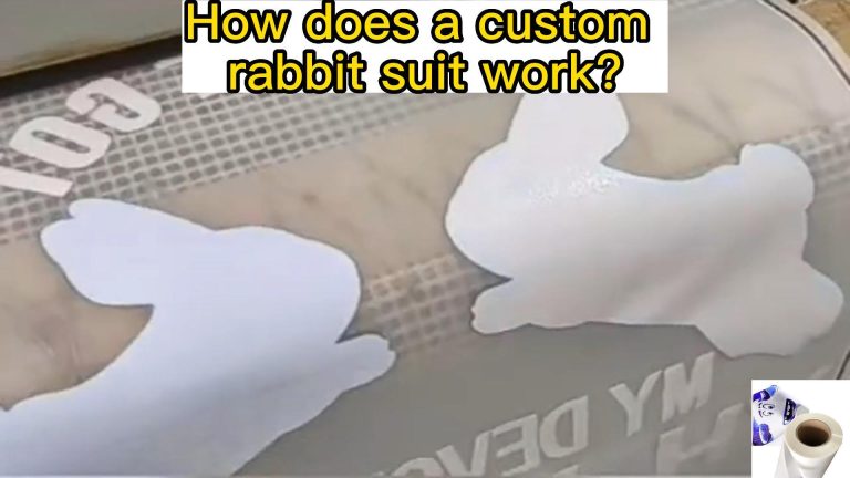 How does a custom rabbit suit work?