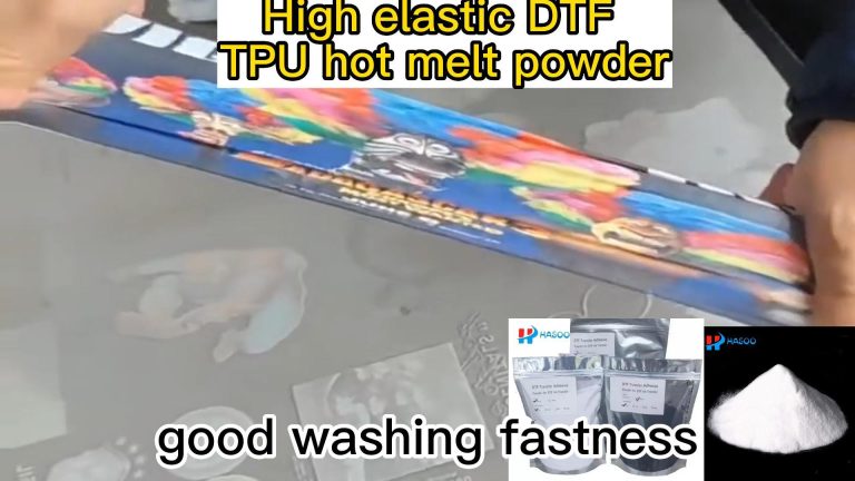 High elastic DTF TPU hot melt powder