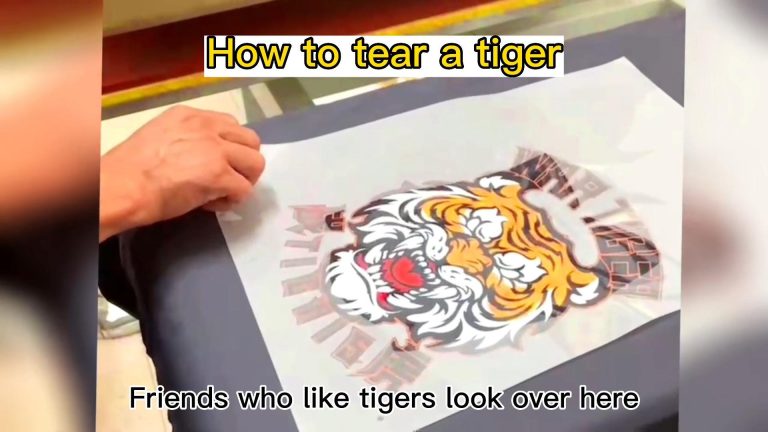 How to tear a tiger