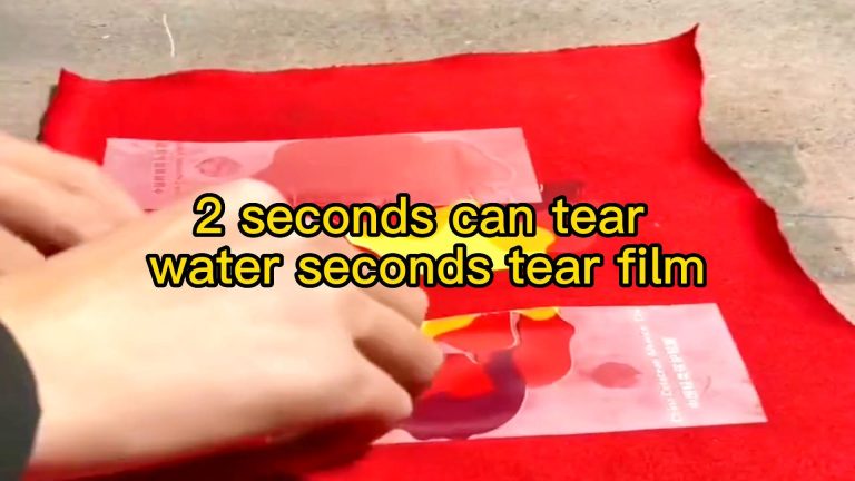 2 seconds can tear water seconds tear film